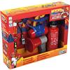 Theo Klein 8950 Set da Pompiere, 7 Pezzi, Include estintore con Funzione Spray, megafono, Torcia e Molto Altro, I Dimensioni- 40 cm x 32 cm x 9,5 cm I Giocattoli per Bambini dai 3 Anni in su