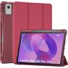 ProCase Cover per Lenovo Idea Tab Plus 12,1 Pollici 2025, Copertura Leggera Sottile Triplice Stand Hard Shell con Auto Sonno/Sveglia -Rosso