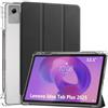 ProCase Cover per Lenovo Idea Tab Plus 12,1 Pollici 2025, Copertura Leggera Sottile Triplice Stand Hard Shell con Auto Sonno/Sveglia -Trasparente