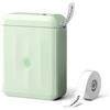NIIMBOT D110 Mini Etichettatrice con Etichette, Stampante di Etichette Bluetooth, App Versatile con 60+ Caratteri e Oltre 1000+ icone, per Organizzare Casa, Cucina, Scuola e Ufficio, Verde Avorio