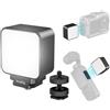 SMALLRIG Mini luce LED video magnetica per action cam, 3000K-6000K, batteria da 500 mAh, per DJI OSMO Action 6/5Pro/4/Pocket 3/Nano, per GoPro Light, per Insta360 Ace, per accessori Xtra Muse - 5446