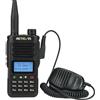 Retevis RA89 Radioamatore con Microfono Altoparlante, Alta Potenza 2m 70cm, Walkie-Talkie Impermeabile IP68, Lunga Distanza, 2500mAh, VFO, Radio Bidirezionale Ricaricabile USB A-C (1 Pz, Nero)