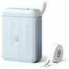 NIIMBOT D110 Mini Etichettatrice con Etichette, Stampante di Etichette Bluetooth, App Versatile con 60+ Caratteri e Oltre 1000+ icone, per Organizzare Casa, Cucina, Scuola e Ufficio, Blu
