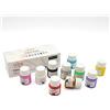Artme set di tinture per tessuti 10 Colori 20ml x10. Lavabile in lavatrice, blocco del colore, vernice acrilica per tessuti. Ricicla vestiti, disegna su borse