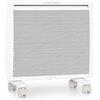 Klarstein Stufa Elettrica 1000W Basso Consumo, Termoconvettore a Parete con Termostato, Riscaldamento Portatile