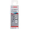 Bosch Accessories 2608577201 HSS PointTeQ (3,3 x 36 x 65 mm) - Set da 10 Pezzi di Punte Elicoidali per Trapano per Metallo, Acciaio, Fusione o Plastica, Grigio (Argento), Ø 3.3 mm