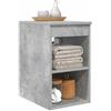 vidaXL Badkamerkast Tussenin Betongrijs 30 x 44,5 x 50 cm Bewerkt hout