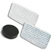 Rowenta ZR005804 - Set di 2 salviette in microfibra e 1 filtro in schiuma, compatibili con pulitori a vapore Clean & Steam Révolution, colore: blu/bianco