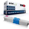 Print-Klex Cartuccia toner compatibile per Oki C310DN C330DN C331DN C510DN C511DN C530DN C531DN MC351DN MC352DN MC361DN 44469705 Magenta Rosso - Office Print Serie