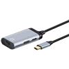 NFHK Adattatore di rete LAN Gigabit Ethernet da USB-C Type-C USB3.1 a 1000Mbps con porta di alimentazione PD femmina