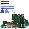 iReplaceParts - Porta di ricarica per Huawei P Smart (2019) POT-LX1, connettore dock jack per cuffie e microfono inferiore, con kit di attrezzi
