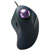 PORLEI Mouse trackball cablato per mani grandi, design ergonomico riduce l'affaticamento del polso e dei muscoli, tracciamento di precisione con facile controllo delle dita indice, compatibile con PC