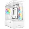 Sharkoon Mk6 Rgb Midi Tower Nero (mk6 Rgb White Matx [wei??])