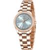 SAPPHERO orologio da donna al quarzo con bracciale in acciaio inossidabile con cassa da 26 mm e decorazione in cristallo - Disponibile in vari colori