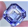 Perfetto 20.80 CT Naturale Blu Ceylon Zaffiro Asscher Certificato Loose Gemma