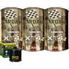 Bardahl/Hiflo Kit Tagliando Olio Bardahl XT4R 10W60 Per Kawasaki EX500 A5A7 GPZ500 S 1990>1993