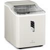 Klarstein Macchina del Ghiaccio Professionale 1.5L, Fabbricatore Ghiaccio Secco Fino a 12kg, Cubetti Grandi e Piccoli, Autopulente, Ice Maker per Casa