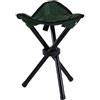 Tsophreniq Sedia pieghevole portatile con treppiede, altezza 30,5 cm, sgabello pieghevole a 3 gambe per spiaggia, campeggio, attività all'aperto, sgabello pieghevole