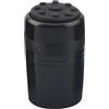 RNXRZANK Tappo per Canna da Pesca, Tappo con Protezione per Foro di Drenaggio, Copertura Posteriore, Accessori per Canna da Pesca, Nero 25 mm