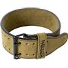 Iron Bull Strength Cintura per powerlifting, doppio rebbio, 10 mm, larghezza 10,2 cm, resistente, per sollevamento pesi estremi (verde, M)