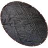 Generico Copertura Protettiva Per Trampolino Tettoia Parasole - Tenda Rotonda Ricambio Antiviento Antipolvere | Rete Ombreggiante Resistente Ai Raggi UV Robusta Con Corde Per Giardino Esterno Cortile PP