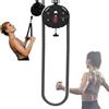 LLOZoo Endless Rope Trainer, Allenamento Fitness con Corda di trazione, Strumento per Allenamento Completo del Corpo, capacità di carico 150 kg, Corda in Nylon da 4 Metri,Black