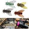 Hoppipola 20 esche da pesca a mosca in plastica morbida, 111721 mm, mosche a secco realistiche per trota, pesce persico, salmone, luccio, carpa, pesca in acqua dolce, verde, marrone, nero