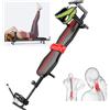 Generic Panca di decompressione della schiena, Barella multifunzionale schiena collo, Portata 150 kg, per l'allenamento a casa in palestra