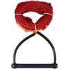 MUCKLILY Corda da Sci d'Acqua Manico Nero in Nylon 1-Section Resistente All'umidità e All'abrasione per Wakeboarding e Sci Nautico Barca Colore Casuale