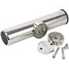 Cloudpower Supporto per canna da pesca a testa piatta in acciaio inox 304 per imbarcazioni marine, adatto per binari da 7/8 a 1 pollici, compatibile con acqua dolce e salata (A)