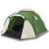 QJBSAVVA Tenda da campeggio a cupola per 3 persone, verde, sistema di sgancio rapido per montaggio rapido, tenda a igloo leggera con copertura rimovibile, per campeggio e avventure all'aperto