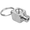 CAZSTYK Strumento Libera Installazione ARA Manometro Mount 90 Gradi Angolo Destro Adattatore Grande Compatibilità Acciaio Inox Acciaio Inox Immersione Manometro