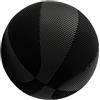 Generico Pallone da Basket Silenzioso - Pallone Altamente Elastico da 24 cm con Canestro | Pallacanestro da Interno,per Esercitazioni e Dribbling per Adulti Indoor Outdoor