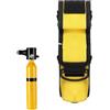 Opilroyn Borsa per serbatoio di ossigeno - Zaino portatile per serbatoio di ossigeno da 0,5 l, supporto per bottiglia di ossigeno da immersione, borsa di respirazione leggera, per Equ