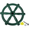 Generic Ruota Nave Pirata Giocattolo Timone Bambini Volante Palestra Accessori Esclusivi Struttura Robusta Adatta a Gioco all'Aperto Casetta Bambini Palestra, Verde