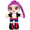 generico peluche compatibile K-POP Peluche Bambola Lilla con Coda Rumi, Personaggio Idol Coreano, 35 cm, Regalo Musicale