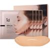 ID PLACOSMETICS Idplacosmetics Face Fit Minus Band V3, Maschera Idrogel per Mandibola, Collagene, Elastina, Acido Ialuronico, 4 Fogli