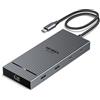 UGREEN Revodok Pro 2102 10Gbps Docking Station USB C Doppio HDMI 4K 60Hz Hub Adattatore Type C Ethernet Gigabit PD 100W Lettore Schede SD Compatibile con MacBook Pro Air M3 M2 M1