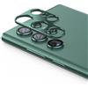 Generic Compatibile con Samsung Galaxy S22 Ultra Plus S22+, pellicola protettiva per obiettivo della fotocamera in vetro temperato HD ultra sottile per Samsung Galaxy S22 Ultra 5G [antigraffio] (S22U verde)