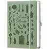 HwxBen Ricettario da Scrivere A5 con Indice Quaderno Ricette da Compilare Libro di