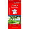 Michelin France - reversible - Michelin National Map 722 (Map)