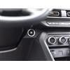 autoCOVR Copertura In Acciaio per 2021+ Sandero/Sandero STEPWAY/Jogger | Decor per pulsante START/STOP | 1 Pezzo Inox Cornice Metallo Spazzolato Interni Gancio Accessori Tuning
