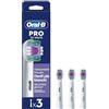 Oral-B Testine Di Ricambio Pro 3D White. 3 Testine