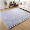 Dmkjdzsw Tappeto Morbido Bambini, Tappetino Gioco per Bambini, Tappeto Salotto Tatami, Tappeto Morbido Antiscivolo Moderno-Flamingo 4-100 * 150cm