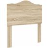 vidaXL Testiera Rovere Sonoma Legno Multistrato, Testiera Letto Moderna, Design Retangolare, Mobili Minimalisti, Decorazione Resistente per Camera da Letto