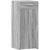 vidaXL Credenza Grigio Sonoma 40x42,5x93 cm in Legno Multistrato