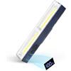 LETOUR Lampada da Lavoro LED Ricaricabile 114 LED, 2500mAh con Magnete e Gancio, Luminosità Regolabile Lampada Officina Portatile, Torcia da Lavoro per Professionisti