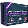 Dreamzie Coprimaterasso in Plastica Opaca 160x200 cm, Custodia Materasso per Trasloco, Stoccaggio e Trasporto con Cerniera (Spessore 30 cm), Resistente Agli Strappi, Set di 2