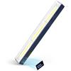 LETOUR Lampada da Lavoro LED Ricaricabile 165 LED, 5000mAh con Magnete e Gancio, Luminosità Regolabile Lampada Officina Portatile, Torcia da Lavoro per Professionisti