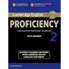 Klett Cambridge English Proficiency 2 for updated exam. Student's Book with answers